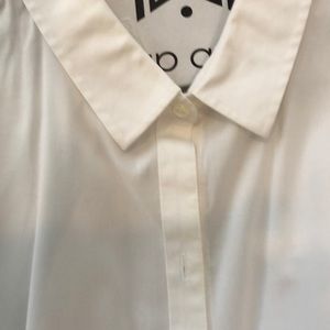 Classic white blouse. Eddie Bauer.